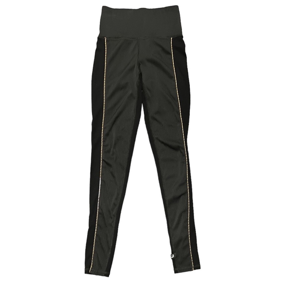 Terez Textured Rainbow Leggings XS